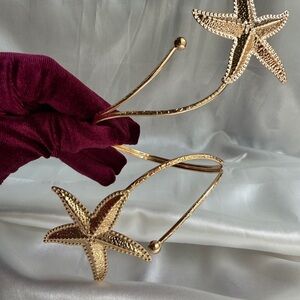 Zara Gold Starfish Bracelet Elegant Jewelry